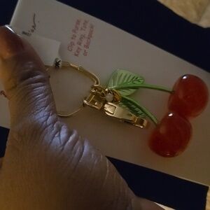 Betsey Johnson Cherry Handbag Charm